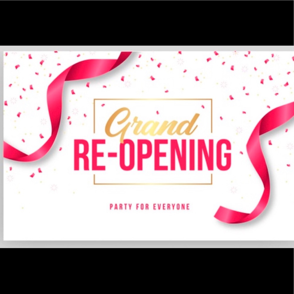 🎉CLOSET REOPENING🎉
